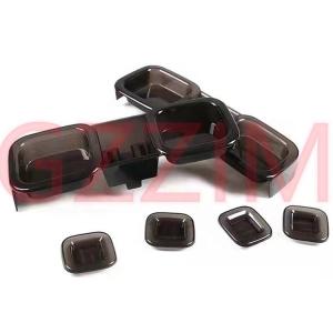 China Land Rover Defender 2022 Rear Light Trim Cover Protector Smoke Tail Lamp Cover wholesale