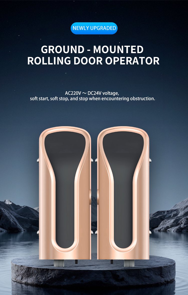 Smartphone-Controlled Access Control Rolling Door Operator Traveling Wheel Remote Switch Motor Key Card Access for Villa