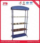 Glasses Supermarket Display Shelving Steel Q195 With Lighting Display