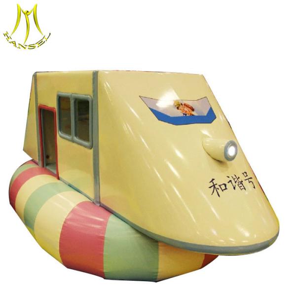 Hansel indoor play area playhouses for kids children play game electric railway