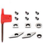 FK Tool Carbide Inserts Cutters Blades Knives Set Fit For Detailer Hollower