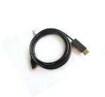 60Hz Resolution TYPE C 30AWG 3M Male Displayport Cord