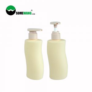 China 350ml  PE Durable Harmless Empty Shampoo Bottle Leak Proof Shampoo Pump Bottles wholesale