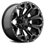 A356.2 Matte Black Polished 17inch Off Road Rims