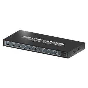 China ROHS Black 4 X 1 1080P HDMI DP KVM Switch wholesale