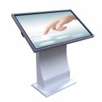 Horizontal 320cd/m2 Free Stand Information Checking Kiosk