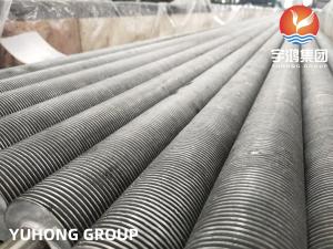 China Stainless Steel Extruded Fin Tubes TP304 With AL1060 Fins For Condenser wholesale