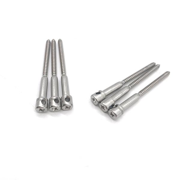 M4*15mm Electrical Round Head Meter Screws With Coarse Thread Sealing Screw Single Hole Screw Electric Meter Screw