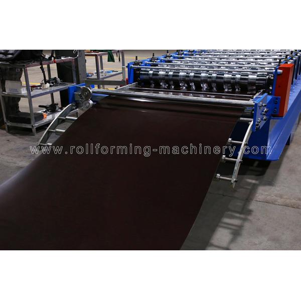 20M / Min Glazed Roof Tile Roll Forming Machine CE SGS Approved