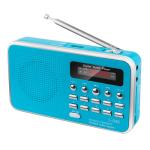 LED FM Portable Battery Operated Radio With 3.7V 400mAh Battery