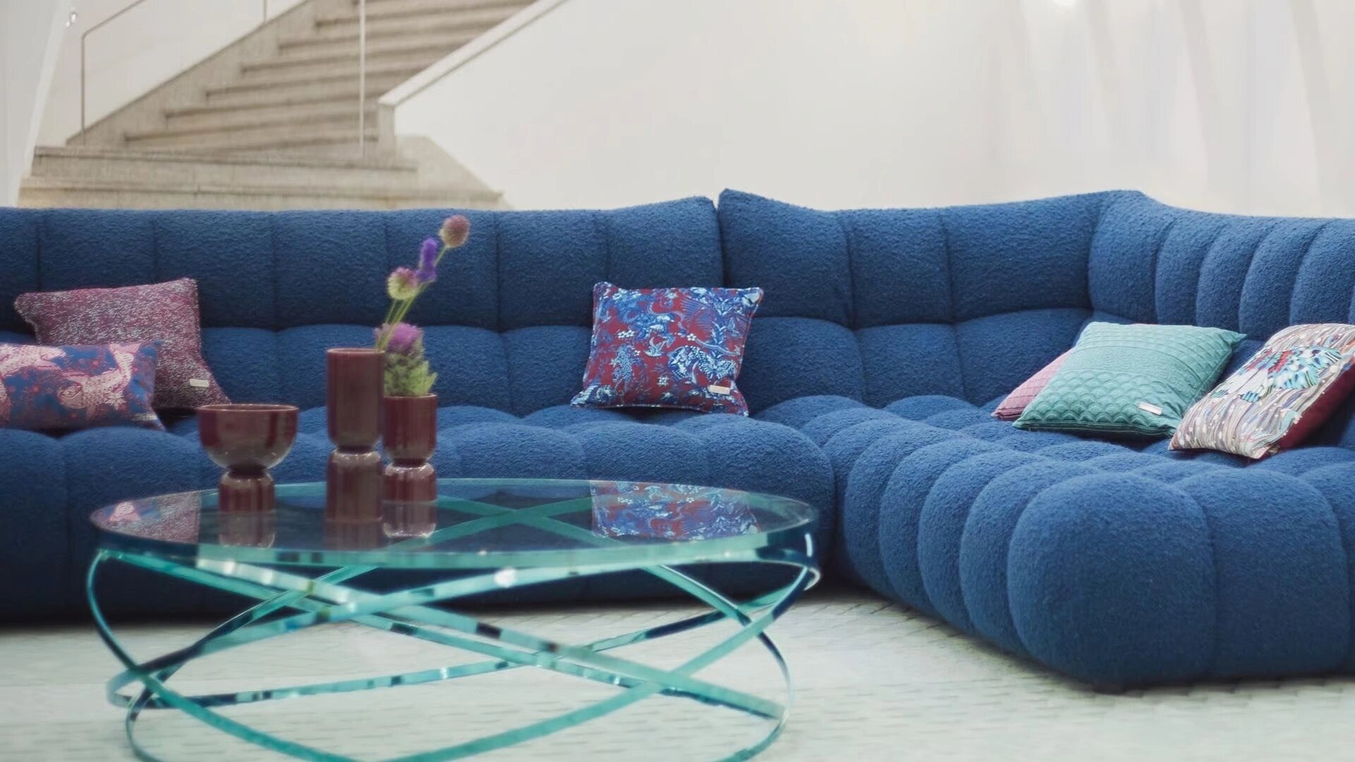 Roche Bobois Sofa Comfort Combo Sofa Set Hotel Lobby Office Reception Furnishing