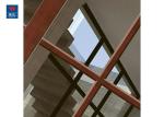 Kitchen Sliding 90min Fireproof Solid Wood Glass Doors