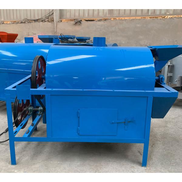 High Efficiency Electric Nut Roaster , Customized Commercial Peanut Roaster