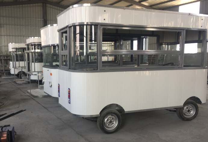 Electric Mobile Fashion T-shirt Jeans Jacket Pants Truck Trailer Cart Boutique 3.0kw