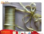 100% pure silk satin ribbon for embroidery home decoration,solid color,new color