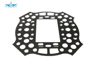 China Customized 3K / 6K Surface Carbon Fiber Components Black Color High Durability wholesale