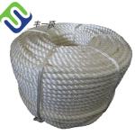 Industry Grade Nylon Polyamide 3 Strands Twisted Rope For Docking Pulling