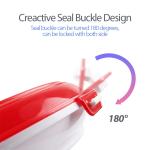 New Idea Kitchenware Food Fresh Storage Container Round Clever Tray