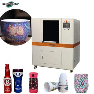 China 2400DPI MAX Rotary Inkjet Printer Industrial Printing Machine With CMYK White Varnish wholesale