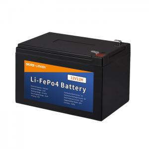 China 12ah Lifepo4 Lithium Storage Battery 12v Battery Pack Overcurrent Protection wholesale