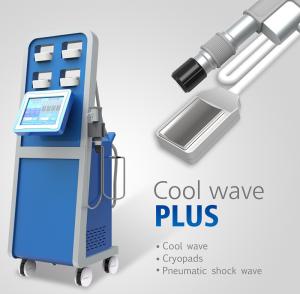 China 4 cool pads Cryolipolysis Portable Fat Freezing Air Pressure therapy Machine , Noninvasive Body Slimming Machine wholesale