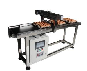 China E5 CIJ TIJ Date Printing Egg Belt Conveyor stepping motor driven wholesale