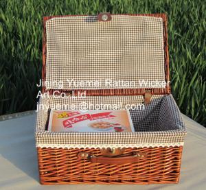 China wicker storage basket with cover mat hot sale wholesale