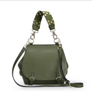 China Pure Leather Rivets Bags for Women Fashion Designer Handbags on sale