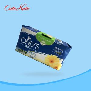 China 260mm Disposable Sanitary Napkins Perforated Film Comfortable Maxi Sanitary Pads wholesale