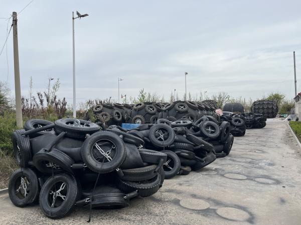 ISO 17357 Marine Boat Mooring Floating Pneumatic Rubber Fender for Dock/Ship