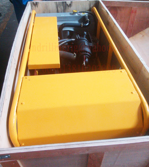 Rotary Anchor Engineering Drilling Rig Diesel Engine / Electric Motor Powered