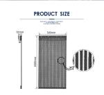 Transparent LED Curtain Screen Video Wall For Building Advertising