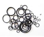 Black Color NBR/FKM/FFKM Rubber O Rings Chemical Resistant