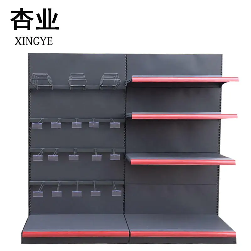 New customized Innovative Product Best Selling For Grocery Store Shelves beauty racks supply store gondola shelf
