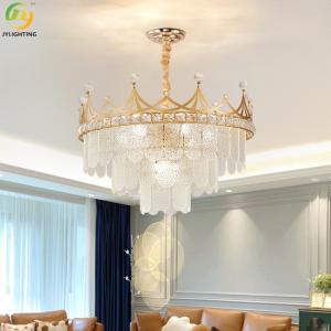 China Customized Contemporary Crystal Pendant Light Living Room wholesale