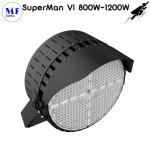 5 Years Warranty Stadium LED Flood Light 1200W IK10 IP66 60Deg 160LM/W High