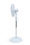 Cooling Solar Operated Fan , 16 Inch DC 12 Volt Solar Fan With Light System