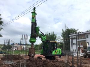China Rotary Hydraulic Piling Rig Hole Bored Pile for Different Construction Stratum wholesale
