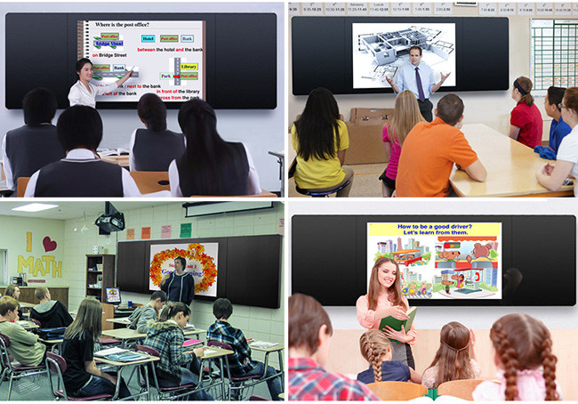 Android Windows Intelligent Blackboard Interactive Panel 75 Inch Nano