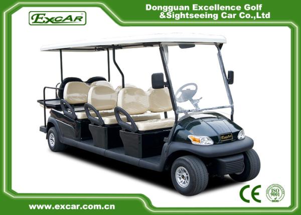 Custom 2 Seater Electric Golf Carts 48v Trojan Battery / Electric Sightseeing