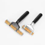 Black Floor Carpet Seam Roller Die Casting And Steel