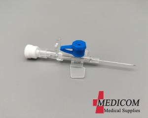 China cheape good quality iv cannula catheter with injection port and wings 14G 16G 18G 20G 22G 24G 26G sterile by eo gas wholesale