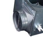 Full Metal Housing Ceiling Pipe Indoor Soundless Ventilation Fan