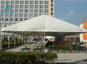 China UV Resistant and Waterproof Aluminum Alloy Outdoor Event Tent White PVC Fabric Cover wholesale