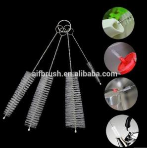China China factory 4 In 1 Cleaning Brush set For Teapot Nozzle Spout Tube brush wholesale