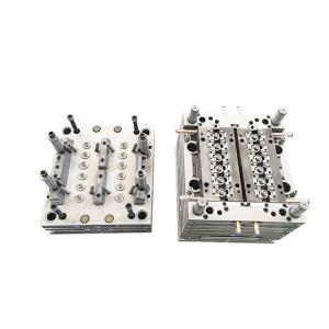 China 12cavity Medical Injection Mold 24mm Cold Runner For PE Tear Off Cap wholesale