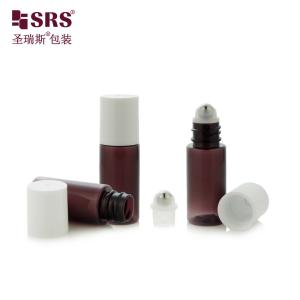 China Pocket Size Nude Color Plastic Injection Blowing Custom Solid Color Anti-itch Liquid 15ml Roll Bottle wholesale
