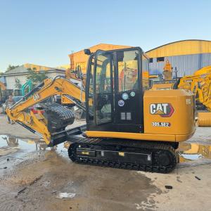 China Low Price Used 5.5 Ton Mini CAT 305.5 Crawler Excavator With Hydraulic Thumb Caterpillar 305.5E2 near in years ,great discount wholesale