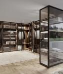 Customized Modern Wardrobe EB Closet with Glass Doors
