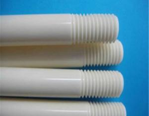 China Industrial Polished Threaded Customized 95% Zirconia Ceramic and 95%-99.99% Al2O3 Alumina Ceramic Rods wholesale